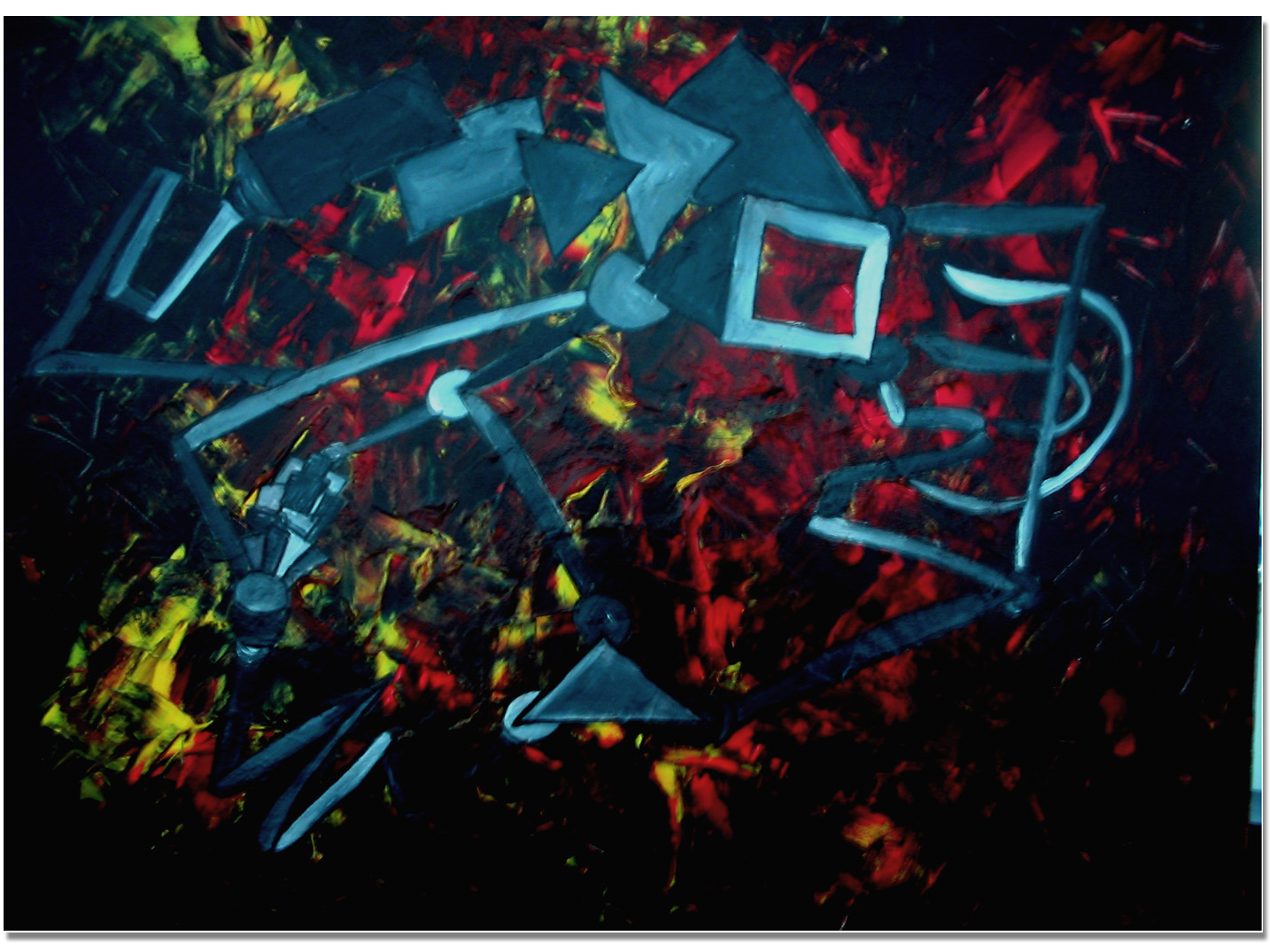 (c) Helena Sarfas 2006 Title:Dilute Vitriol