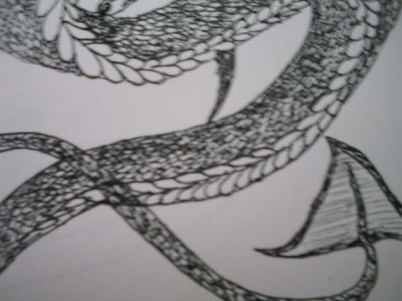 (c) Helena Sarfas 2006 Title:Tail art